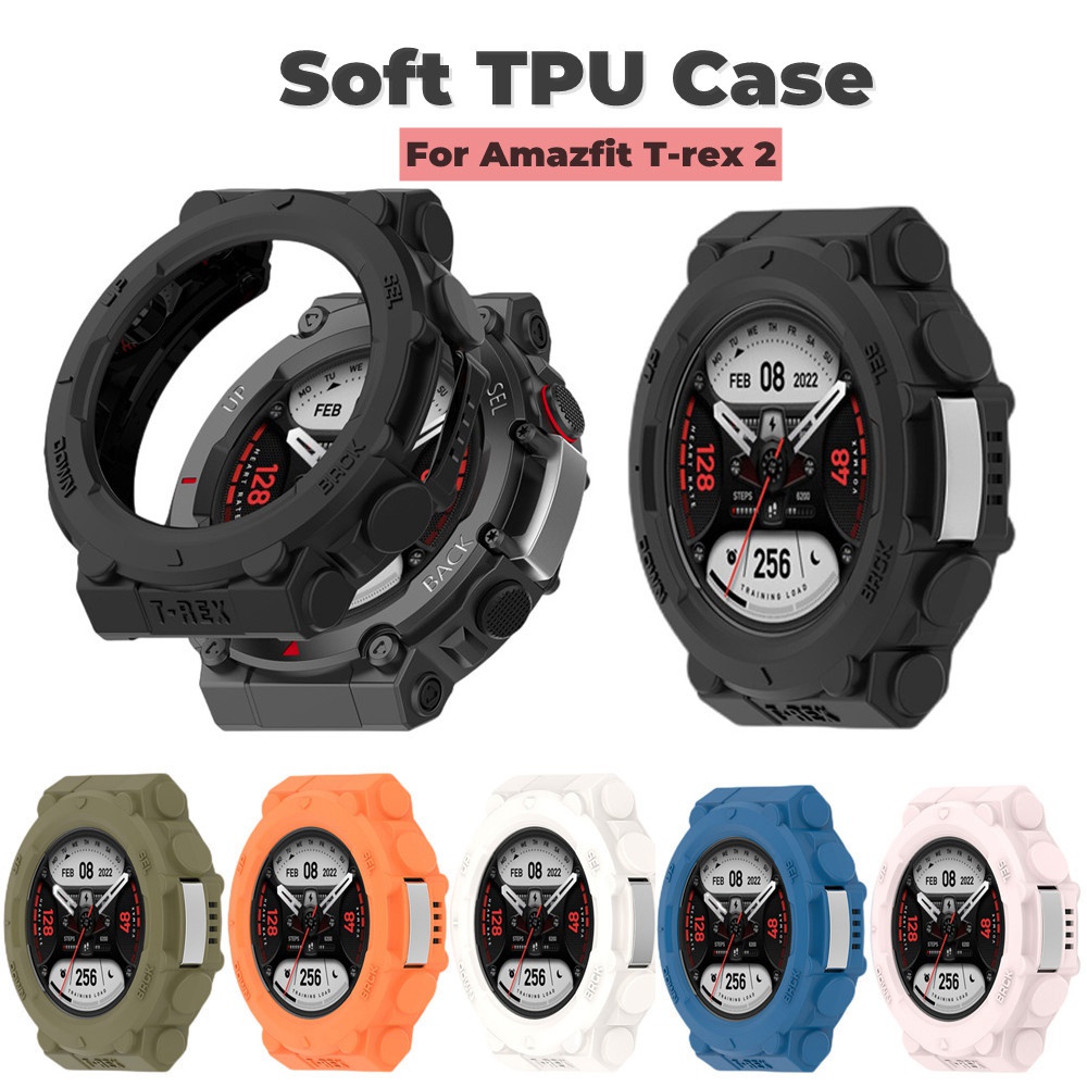 เคสซิลิโคนนิ่ม TPU กันกระแทก สําหรับ Amazfit T-rex 2 Amazifit T rex 2 Trex2