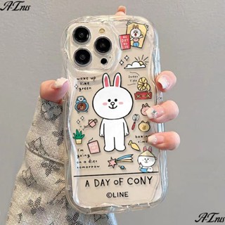 ✅เคสโทรศัพท์มือถือแบบนิ่ม ใส กันกระแทก ลายกระต่ายสีขาวน่ารัก สําหรับ iPhone 14 13promax 12 11 7 8p xsxr