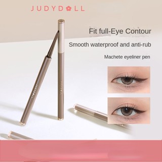 【ใหม่】Judydoll อายไลเนอร์, ปากกาเจล, ปากกาไหม, สีน้ําตาล, กันน้ํา และไม่เปื้อน