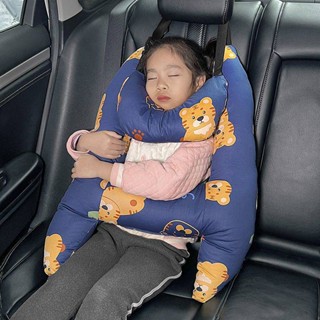 New Car Safety Belt Anti-Strangulation Neck Childrens Pillow Baby Neck Pillow for Car Shoulder Sleeve Rear Sleeping Artifact car interior decoration  Car seat belt cover