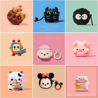 【Cio】นําไปใช้กับ ZEEJUL Air Pro 6 เคส Case เคสหูฟัง แบบนิ่ม ลายการ์ตูนปิกาจูน่ารัก สําหรับ