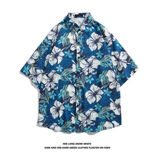 เสื้อฮาวายชาย เสื้อ hawaii ผู้ชาย เสื้อสงกรานต์ 100 แบบ รุ่น 2132