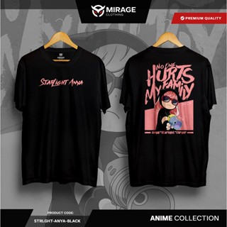 เสื้อยืดMirage Clothing - Anime Shirt - Spy X Family - Starlight Anya | Anya Forger - 100% Cotton - DTF