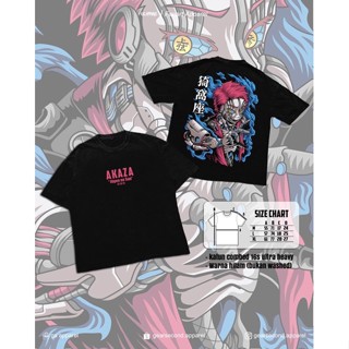 Kimetsu no yaiba demon slayer anime T-Shirt - akaza @Gearsecond._03