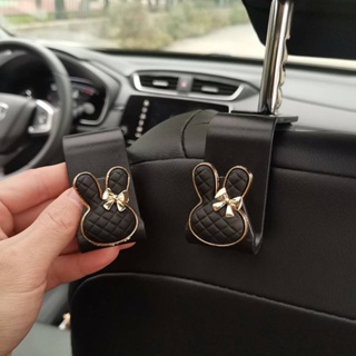 Car Car Interior Ornaments Cute Car Seat Back Hook Rear Backrest Small Hook Multifunctional Storage GOfh