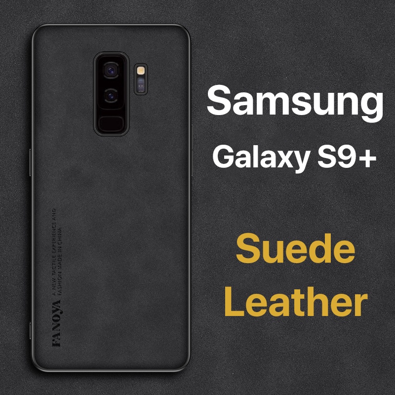 หนังกลับ เคส Samsung Galaxy S9 Plus S9+ S10 5G S10e S10+ Case สัมผัสสบาย ป้องกันลายนิ้วมือ ปุ่มกดกันกระแทก ป้องกันกล้อง ป้องกันหน้าจอ กันกระแทกขอบ TPU นุ่ม