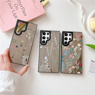 CASETIFY【ดอกไม้หลากสี】เคสโทรศัพท์มือถือ Tpu กันกระแทก เรียบง่าย สําหรับ Samsung Galaxy S23 Ultra S23 Plus S22 Ultra