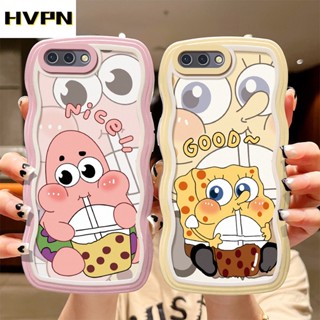 Hvpn เคสโทรศัพท์มือถือ TPU ลายสพันจ์บ็อบ สแควร์แพนท์ แพทริก สตาร์ สําหรับ OPPO A17 A57 2022 A15 A16 A16K A54 A12 A5S A7 A94 A93 A3S A11k A53 A31 A52 A92 A37 F9 A1K A76 A36 5F A9 2020