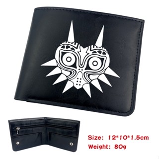 The Legend of Zelda Game Student Cartoon Wallet Fashion PU Leather Purse Cosplay Short Wallets Gifts