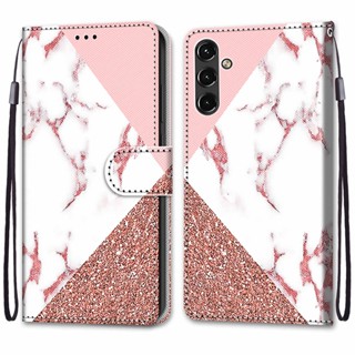 เคสมือถือ แบบหนัง ฝาพับ หรูหรา สําหรับ Samsung Galaxy A14 5G SM-A146B Samsung Galaxy A14 5G Samsung A 14 5G