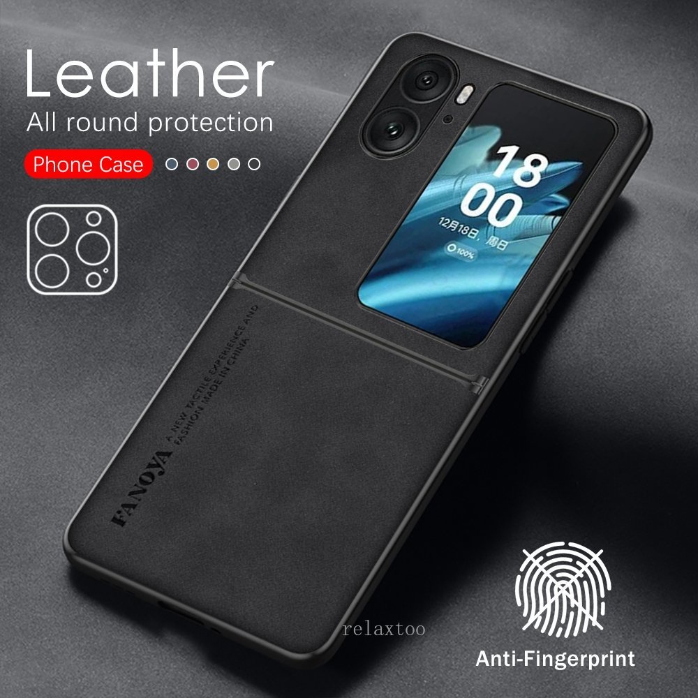 เคสโทรศัพท์มือถือหนังแกะ TPU นิ่ม ฝาพับ กันกระแทก หรูหรา สําหรับ Oppo Find N3 N2 Flip FindN3 FindN2 Flip N2Flip N3Flip 5G