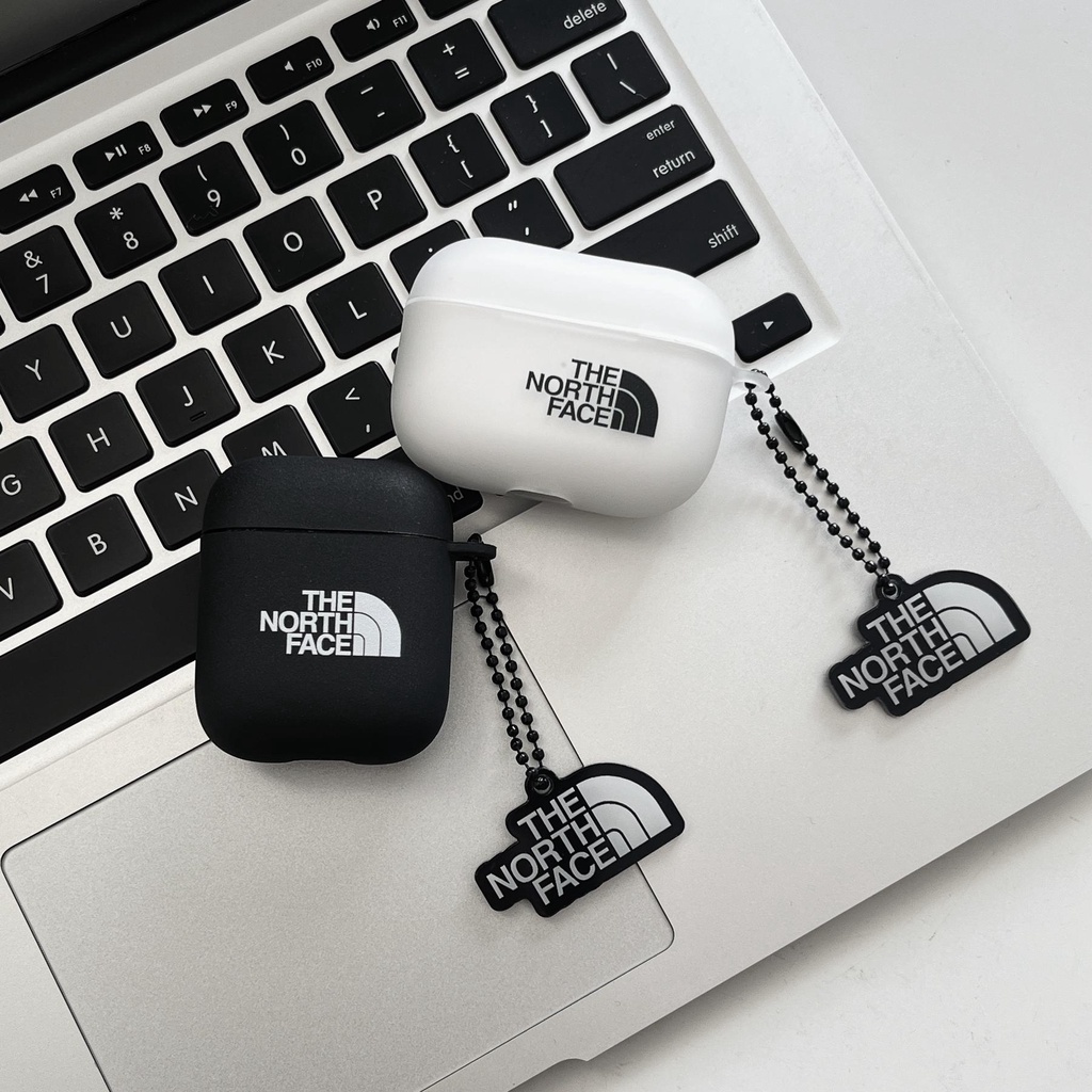 เคสหูฟังบลูทูธไร้สาย ซิลิโคนนิ่ม The North Face Tpu กันหาย พร้อมจี้ สําหรับ AirPods 1 2 Gen 3 Pro2 2022
