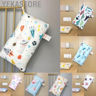 Yekastore Kid Pillow Pure Cotton Washable Cute Pattern Portable Toddler for Kindergarten