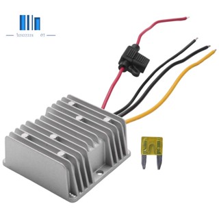 อุปกรณ์แปลงแรงดันไฟฟ้า DC 36V 48V เป็น 12V 20A พร้อมฟิวส์