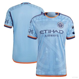 เสื้อยืดแขนสั้น ลายทีมชาติฟุตบอล New York City FC HT1 2023-2024 พลัสไซซ์ TH1