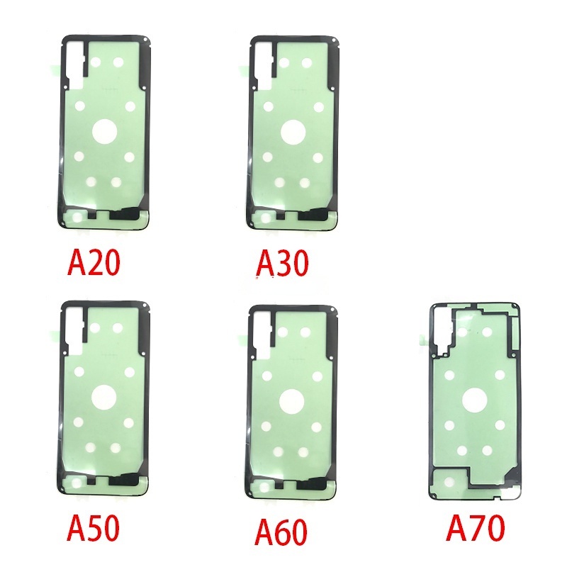 Caseableph- ForNew สําหรับ Samsung A10 A20 A30 A50 A60 A70 สติกเกอร์กาวฝาหลังแบตเตอรี่เทปกาว