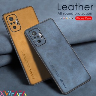 เคสโทรศัพท์มือถือหนังแกะ แบบนิ่ม ผิวด้าน กันกระแทก สําหรับ Redmi Note 11T Note11 Pro+ Note10S 10T Note 10 Pro Max