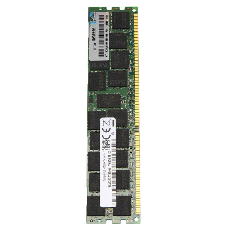 แรมหน่วยความจํา DDR3 16GB 1600MHz ECC REG 240 Pins PC3L-12800R สําหรับ Intel AMD Desktop RAM Memoria