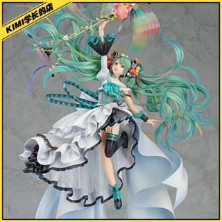 ตุ๊กตาฟิกเกอร์ Hatsune Miku Lucky Bag Mystery Box เหมาะกับของขวัญ สําหรับตกแต่งโต๊ะทํางาน