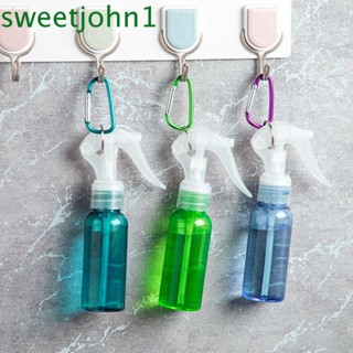 Sweetjohn ขวดสเปรย์เปล่าพลาสติกแบบพกพา 60 มล. สําหรับใส่เครื่องสําอางน้ําหอมหลากสี