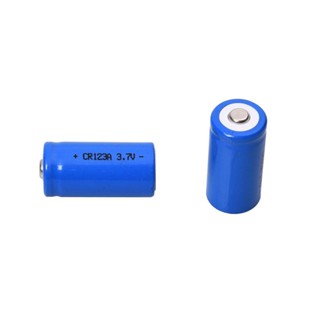 ถ่าน ถ่านน้ำเงินสั้น (blue laser)  Lithium-ion 16340 (x1ชิ้น) ถ่าน