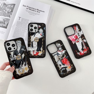 【One Piece】CASETiFY เคสโทรศัพท์มือถือ อะคริลิค แม่เหล็ก ลายตัวอักษร One Piece แฟชั่น สําหรับ iPhone 14 Pro MAX 11 12 13 Pro MAX 14 Plus