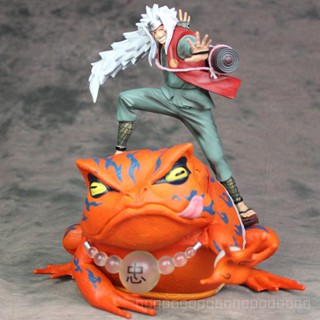 (((พร้อมส่ง) โมเดลฟิกเกอร์ Naruto Naruto Sannin Jiraiya Toad Fumita Riding Transformed NDVF