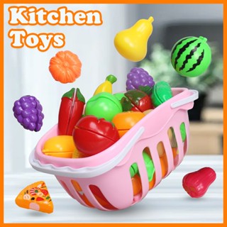 ✨ Kitchen Toys ✨ ชุดของเล่นทำอาหาร ของเล่นเด็ก BBQ ชุดปิ้งย่าง play house 17pcs  ห้องครัวจำลองชุดของเล่น