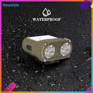 ❀Newstyle❀ Cob พวงกุญแจเซนเซอร์ไฟหน้า Led แบบคลิปหนีบ สําหรับตั้งแคมป์กลางแจ้ง (สีเขียวทหาร)