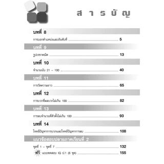 เก่ง คณิตศาสตร์ ป.1 เล่ม 2 (หลักสูตรใหม่) พิเศษ เพิ่มโจทย์เสริม IQ
