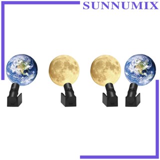 [Sunnimix] โคมไฟข้างเตียง รูปดวงจันทร์ ใช้สาย USB สําหรับตกแต่งปาร์ตี้