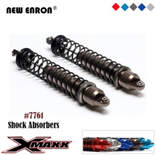 โช้คอัพ 175-218 มม. โช้คอัพอัลลอยด์ RC 7761 2PC สำหรับชิ้นส่วนรถยนต์ RC 1/5 Traxxas X-Maxx 1: 5 XMaxx 6S 77076-4 8S 77086-4 อัพเกรด