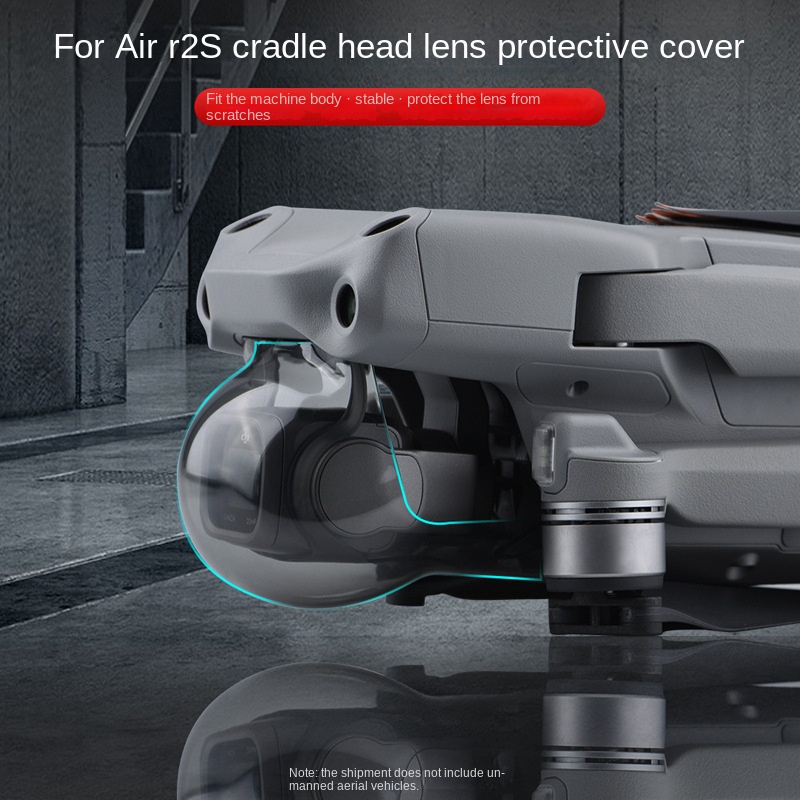 เหมาะสําหรับ DJI MAVIC AIR 2S Gimbal ฝาครอบป้องกันฝาครอบเลนส์กล้องป้องกันฝุ่น Anti-collision ฝาครอบอุปกรณ์เสริม