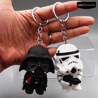 [COD]✯พวงกุญแจ จี้การ์ตูน Star Wars The Force Awakens Darth Vader