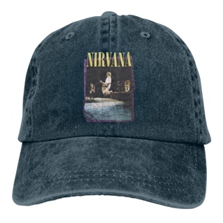 ใหม่ หมวกยีน ผ้าฝ้ายแท้ ลาย Nirvana Stage Jump เหมาะกับฤดูร้อน ของขวัญวันพ่อ สําหรับเพาะกาย ยิม