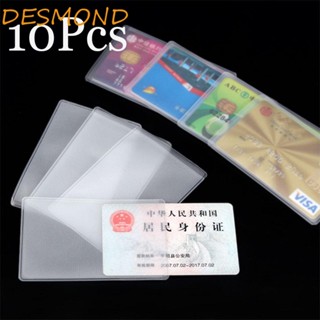 Desmond Professional Id เคสกระเป๋าใส่บัตรเครดิต Pvc ป้องกันน้ําขนาดพกพา