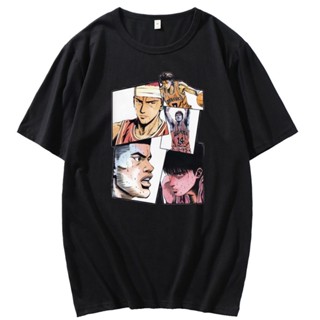 S-5XL 2022 Slam Dunk Hanamichi Sakuragi boys T-shirt cartoon anime Harajuku trend style loose cotton short-sleeved T-shi