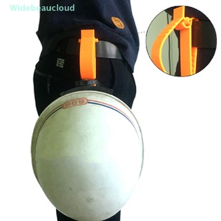 Widebeaucloud 1 ชิ้น al ที่หนีบหมวกกันน็อคนิรภัย พวงกุญแจ คลิปหมวกกันน็อค คลิปดี