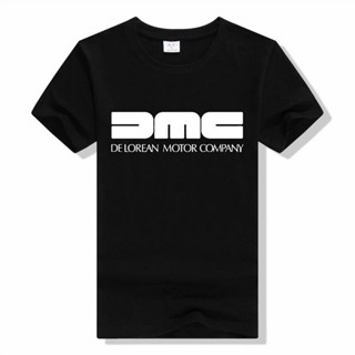 เสื้อยืดแขนสั้น พิมพ์ลาย Back To The Future DMC DeLorean สไตล์เรโทร สําหรับผู้ชาย และผู้หญิง