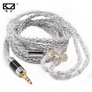 Kz สายเคเบิลหูฟัง ทองแดง 8 แกน 784 แกน ZSN ZS10 PRO ZSX ZAX 2Pin 3.5 มม.