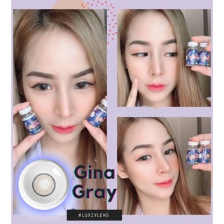 🔥 คอนแทคเลนส์ ✨ขนาดบิ๊กอาย✨Gray✨Gina ✨Luxzylens