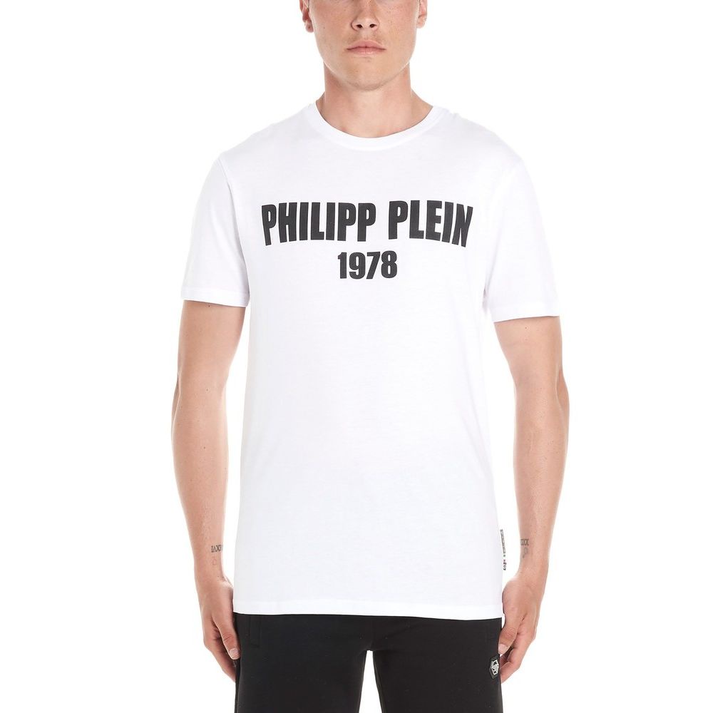 [Ready Stock] Philipp Plein Men's Cotton Casual Letter Printed T-shirt_01
