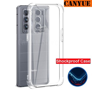 Realme C55 C35 C33 C31 C30 C30s V30 V30T Real me 10 Pro Pro+ 5G Transparent Shockproof Case Soft TPU Back Clear Cover AirBag Corners Protection Phone Casing