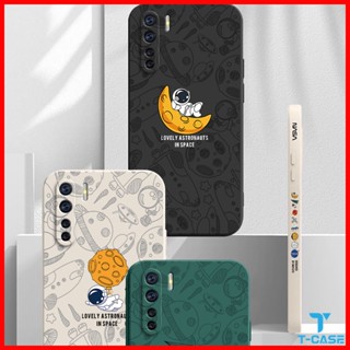 เคส OPPO A91 A92 A93 A94 A95 A96 A76 A74 A78 5G A77 5G A74 5G เคส astronaut 2A-TKR