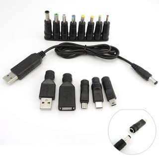 อะแดปเตอร์แปลงสายเคเบิล USB 5V เป็น DC 5V 9V 12V Micro USB M…