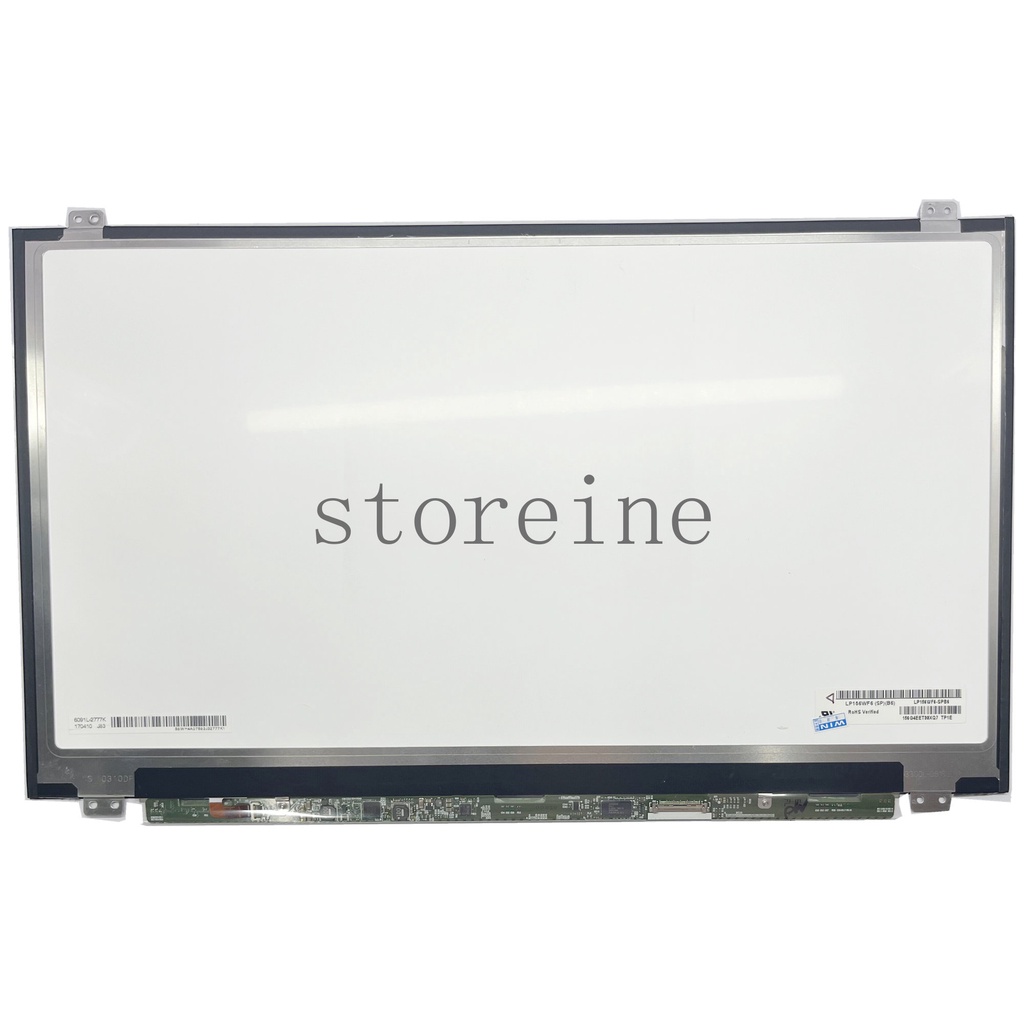 LP156WF6 SPB6 broadside LP156WF6 SPB1 SPB6 15.6 นิ้วแล็ปท็อป Slim IPS หน้าจอ LCD EDP 30Pins FHD