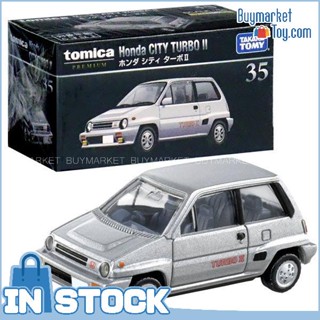 [ของแท้] Takara Tomy Tomica Premium Diecast Car - No.35 Honda City Turbo 2