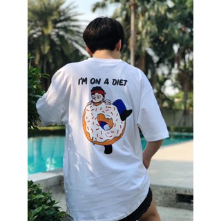 เสื้อยืด Oversize ลาย on a diet_03