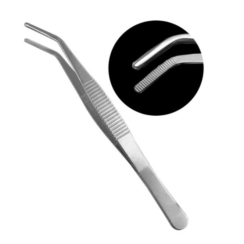 Cutep Professional Stainless-Steel Precision Tweezer 12 5 14 16 18 สําหรับ cm Curved Force - รูปที่ 4