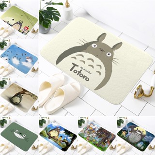 พรมเช็ดเท้า ลายการ์ตูน Totoro น่ารัก กันลื่น สําหรับห้องน้ํา ห้องอาบน้ํา (60X40 ซม.)